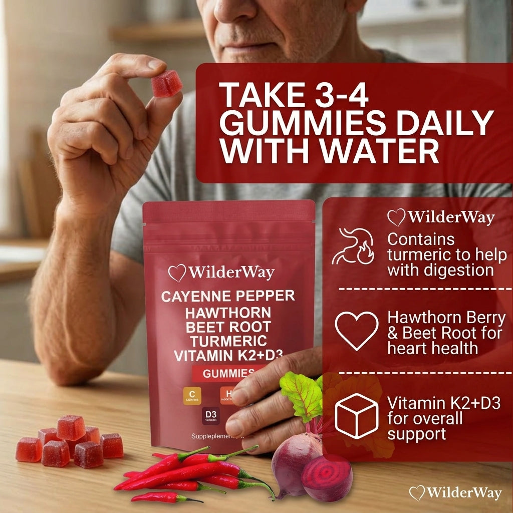 WilderWay Capsaicin Power - Cayenne Pepper Gummies