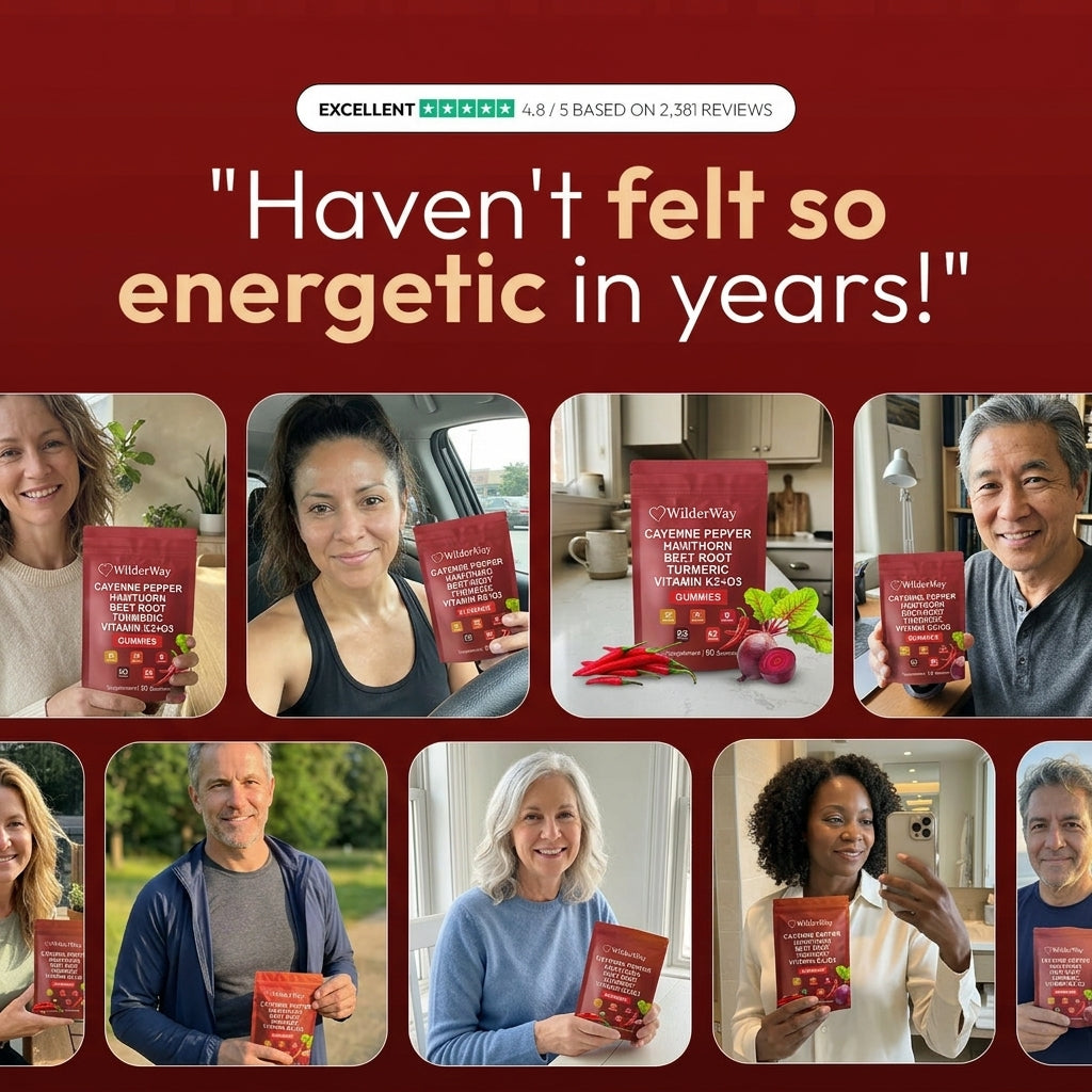 WilderWay Capsaicin Power - Cayenne Pepper Gummies