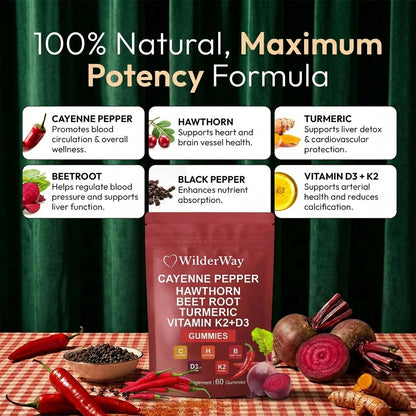 WilderWay Capsaicin Power - Cayenne Pepper Gummies