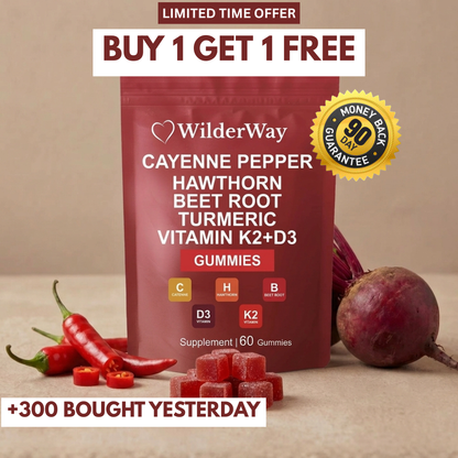 WilderWay Capsaicin Power - Cayenne Pepper Gummies